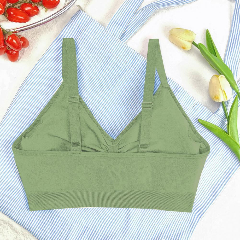 Bralette Wireless Soft - Bra Lembut Wanita Bra Olahraga Tanpa