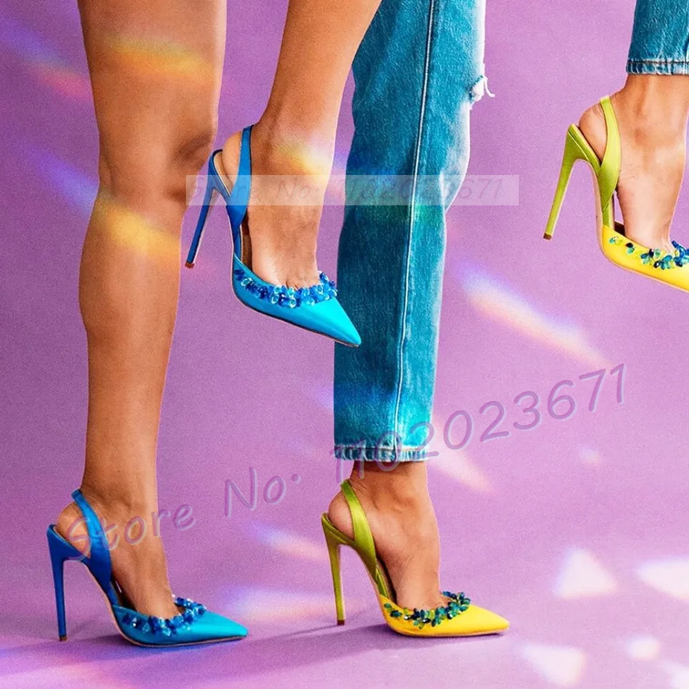 Sepatu pesta hak tinggi wanita - Slip Dress Satin ulasan dan harga