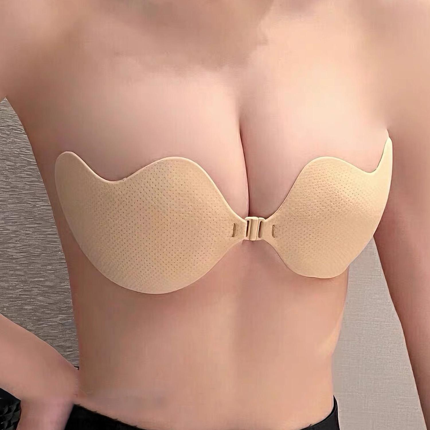 Bra Push Up Tanpa Tali Punggun - Silicone Bra Adhesive ulasan dan harga