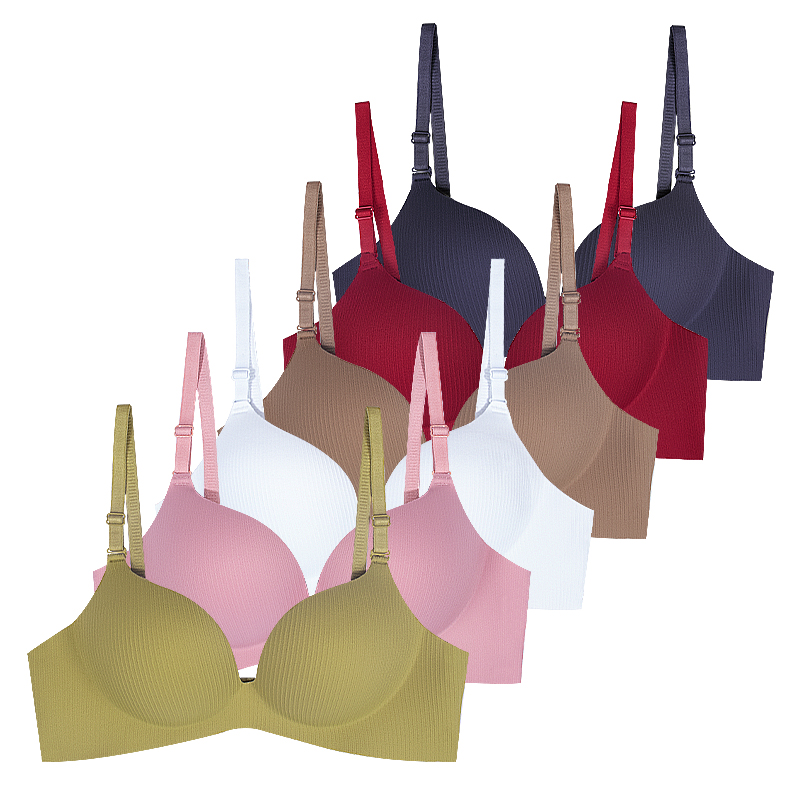 FallSweet Candy Push Up Bra un - Bralette Wireless Soft ulasan dan harga